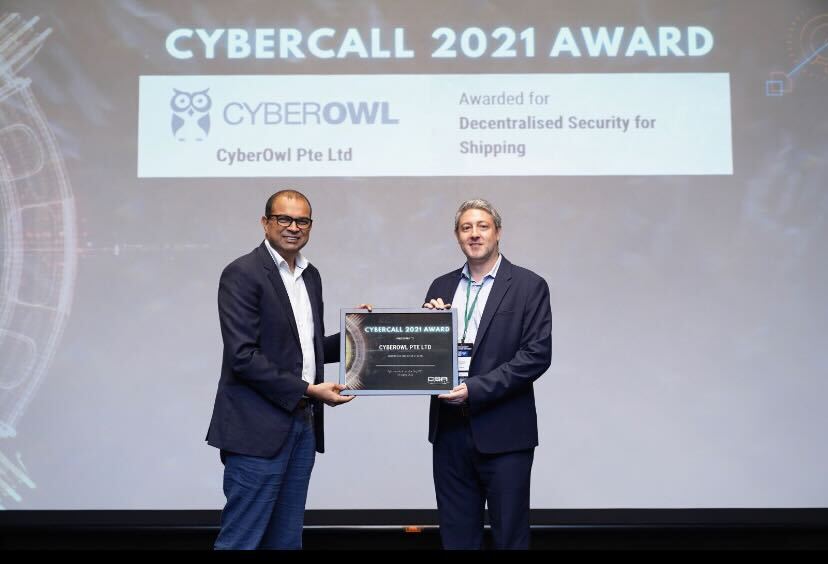 CyberOwl wins award from Singapore government to develop innovative solutions protecting maritime systems