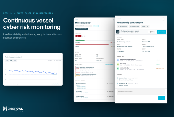 Medulla - fleet cyber risk monitoring